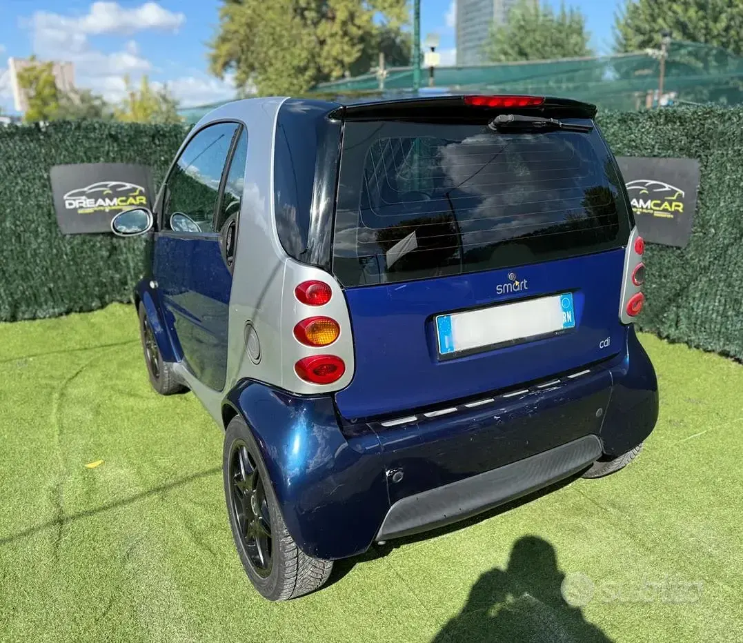 Usata Smart ForTwo Cabrio 41 CV (30 kW) 2003 Bluazzurro Cabrio