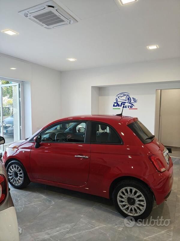 Usata Fiat 500 70 CV (51 kW) 2021 Rosso Berlina