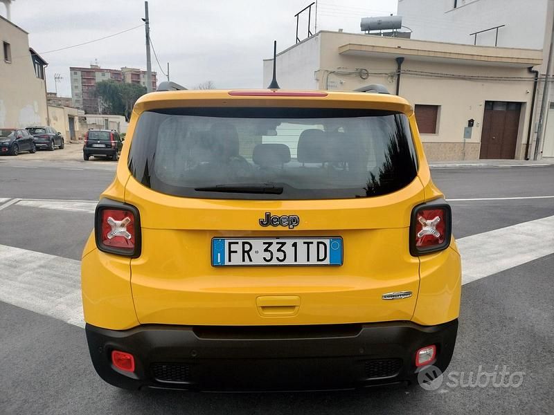 Usata Jeep Renegade 105 CV (77 kW) 2018 Giallo SUV