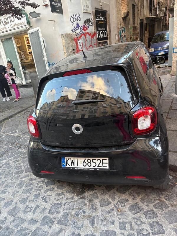 Usata Smart ForFour 71 CV (52 kW) 2016 Nero Utilitaria