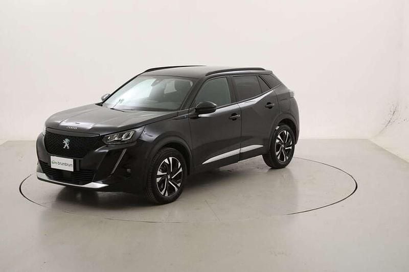 Usata Peugeot e-2008 Allure 56 kW (77 CV) 2021 Nero SUV