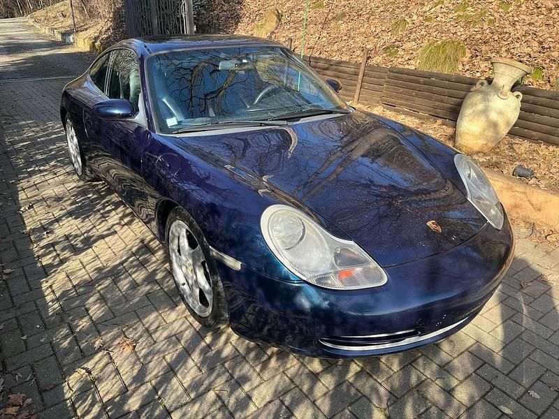 Usata Porsche 996 300 CV (220 kW) 1998 Blu ocean Coupé