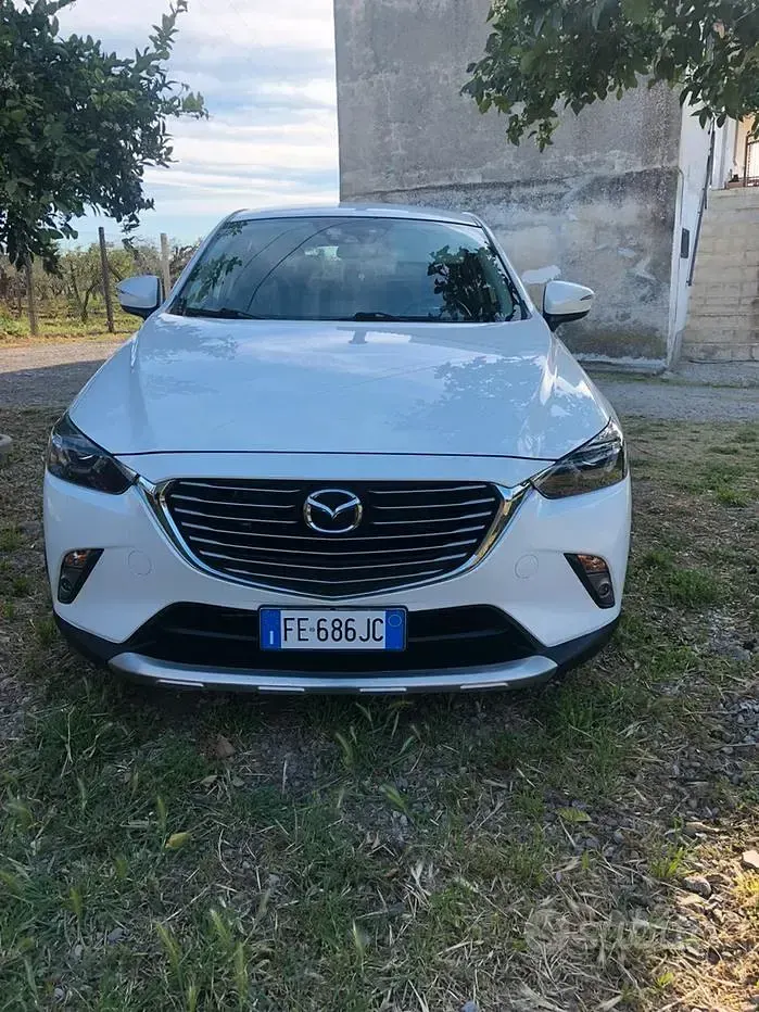 Usata Mazda CX-3 105 CV (77 kW) 2016 Bianco SUV