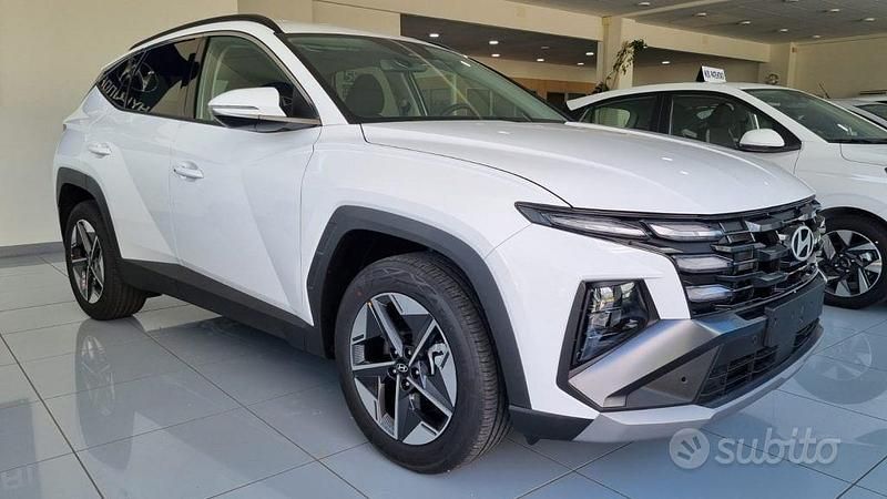 Nuova Hyundai Tucson 135 CV (99 kW) 2025 Bianco SUV