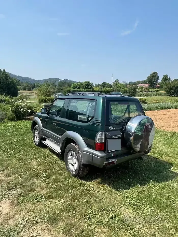 Usata Toyota Land Cruiser 163 CV (119 kW) 2003 Verde SUV