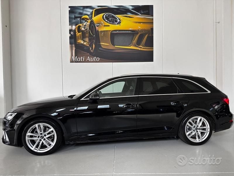 Usata Audi A4 S-Line 150 CV (110 kW) 2019 Nero Station wagon
