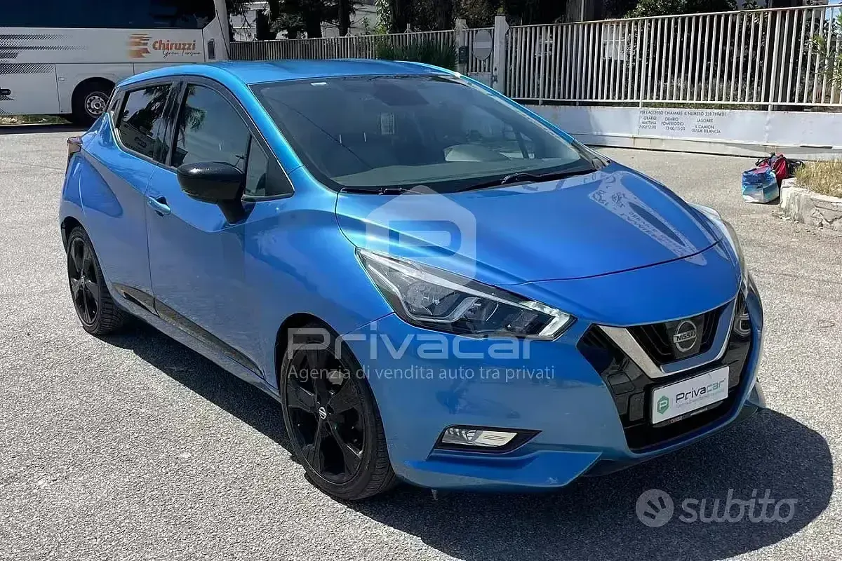 Usata Nissan Micra Tekna 90 CV (66 kW) 2017 Bluazzurro Utilitaria