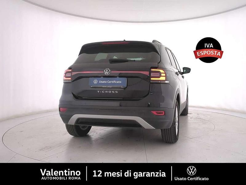 Usata VW T-Cross Style 95 CV (69 kW) 2021 Nero SUV