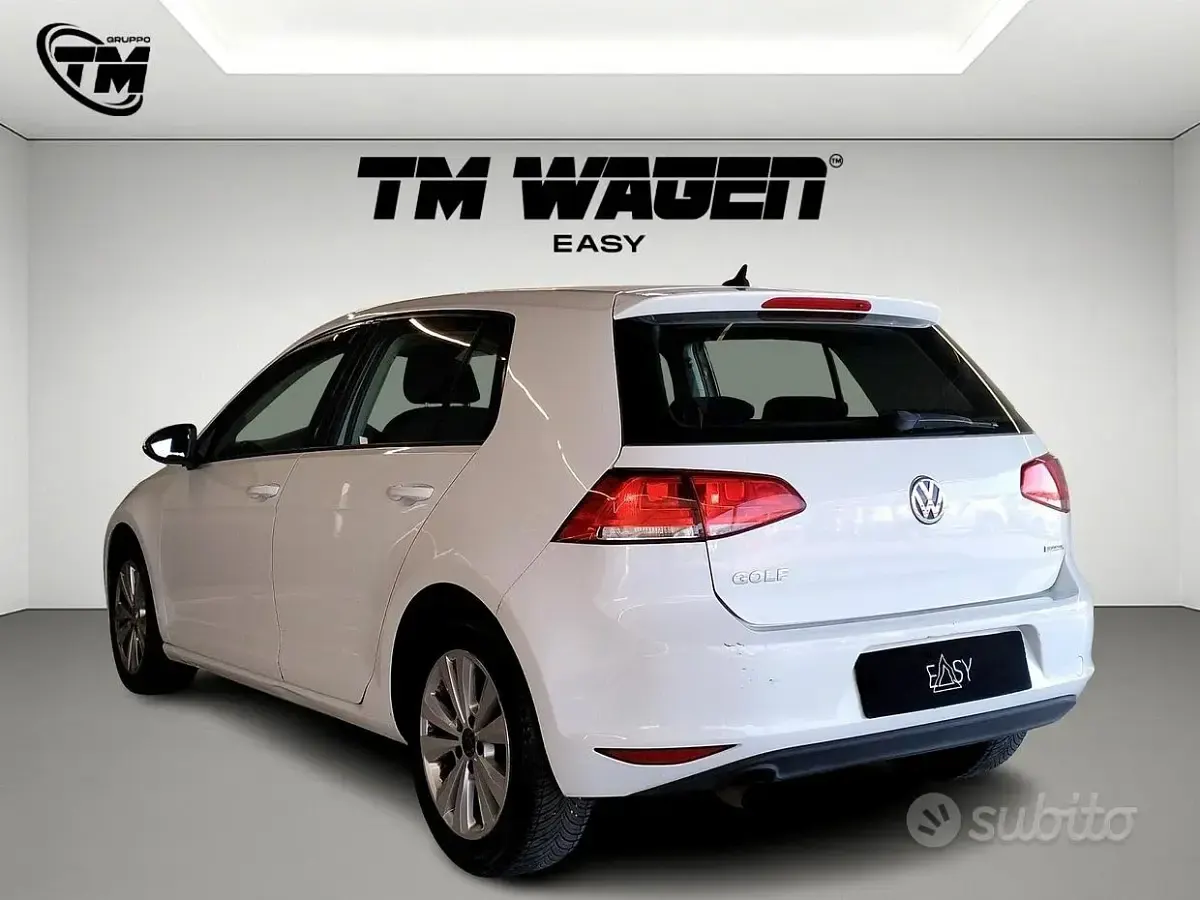 Usata VW Golf VII Comfortline 105 CV (77 kW) 2013 Bianco Berlina