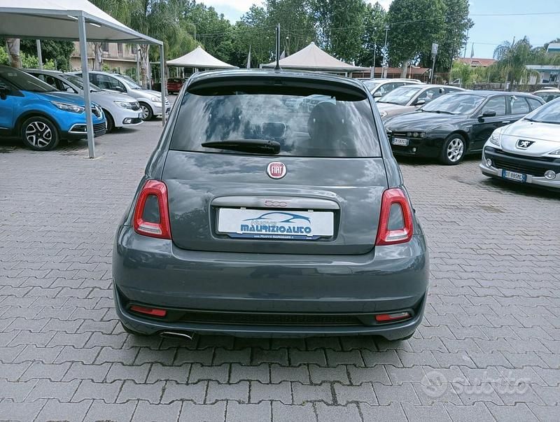Usata Fiat 500 Sport 95 CV (69 kW) 2017 Grigio Utilitaria