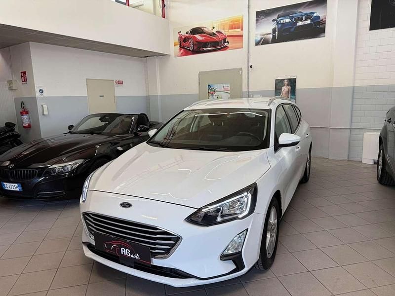 Bianco Usata 2020 Ford Focus Business Edition Station wagon | 10.900 € (Buon prezzo) - Immagine 1/4