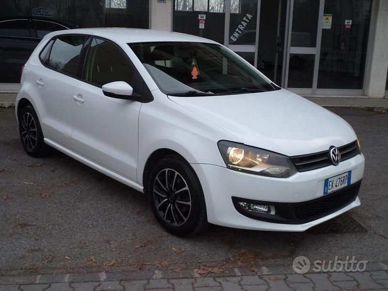 Usata VW Polo Comfortline 70 CV (51 kW) 2011 Bianco Utilitaria