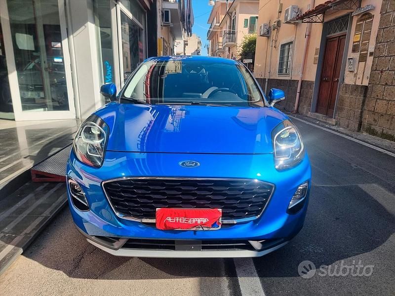 Usata Ford Puma Titanium X 120 CV (88 kW) 2021 Blu SUV
