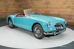 Usata MG MGA 72 CV (52 kW) 1958 Blu Cabrio