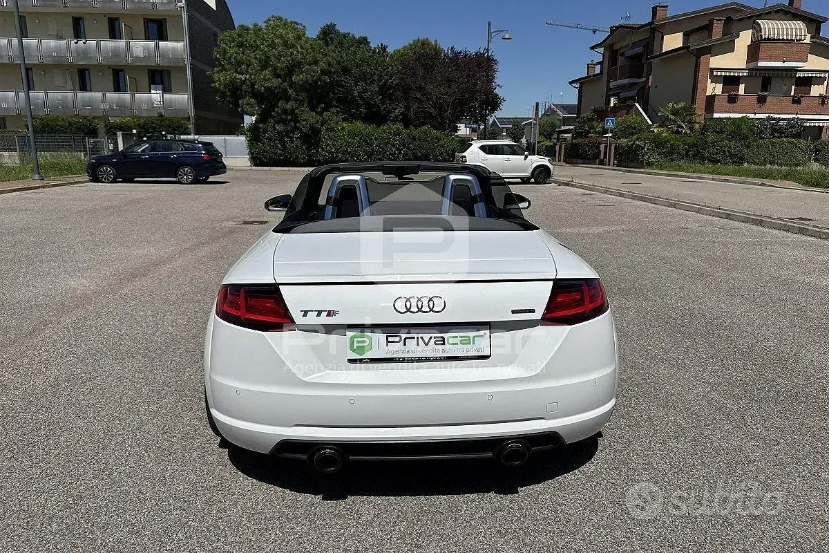 Usata Audi TT Roadster S-Line 230 CV (169 kW) 2016 Bianco Cabrio