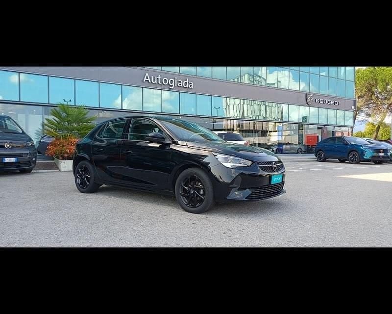 Usata Opel Corsa Design & Tech 75 CV (55 kW) 2022 Nero Berlina