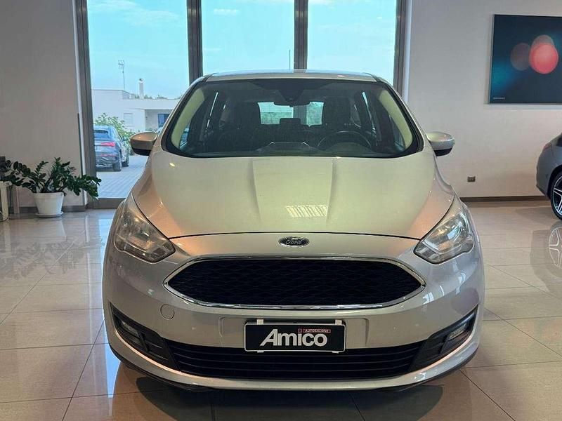 Usata Ford C-MAX Titanium 125 CV (91 kW) 2015 Grigio Monovolume