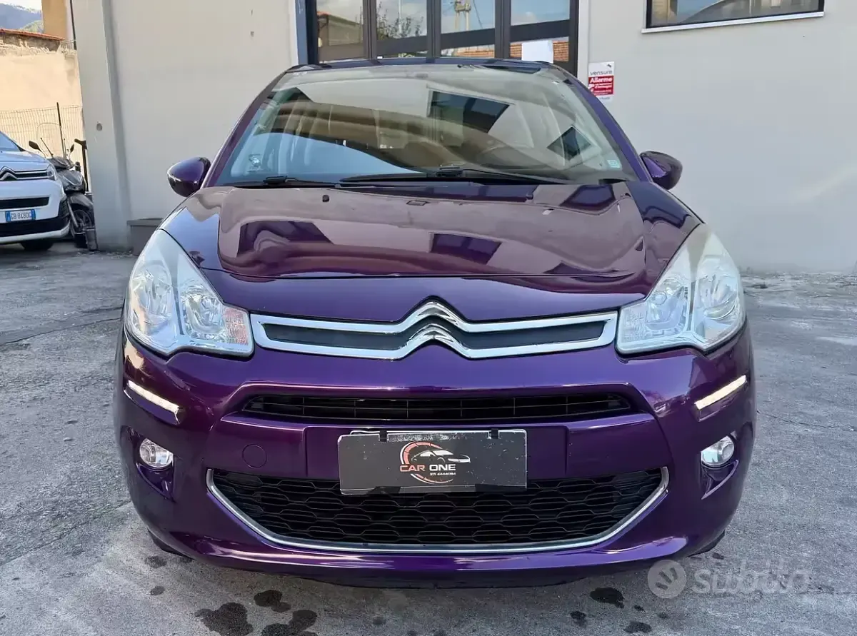 Usata Citroën C3 Exclusive 82 CV (60 kW) 2015 Viola Berlina