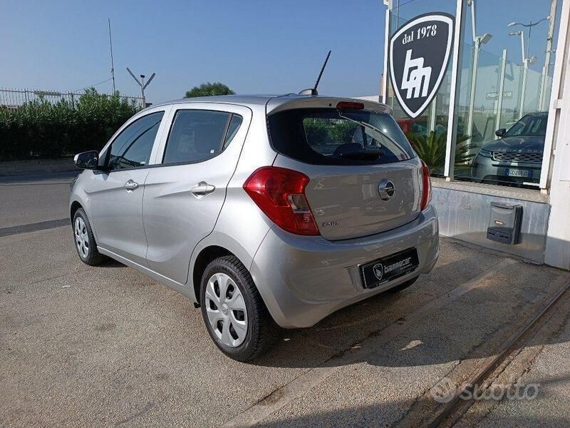 Usata Opel Karl 75 CV (55 kW) 2017 Argento Utilitaria