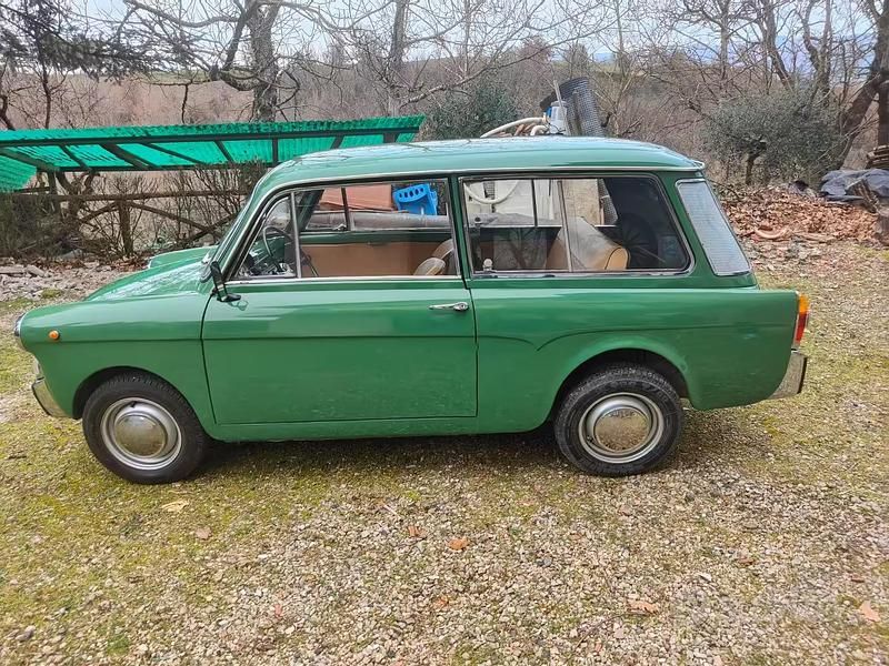 Usata Autobianchi Bianchina 1960 Verde Utilitaria