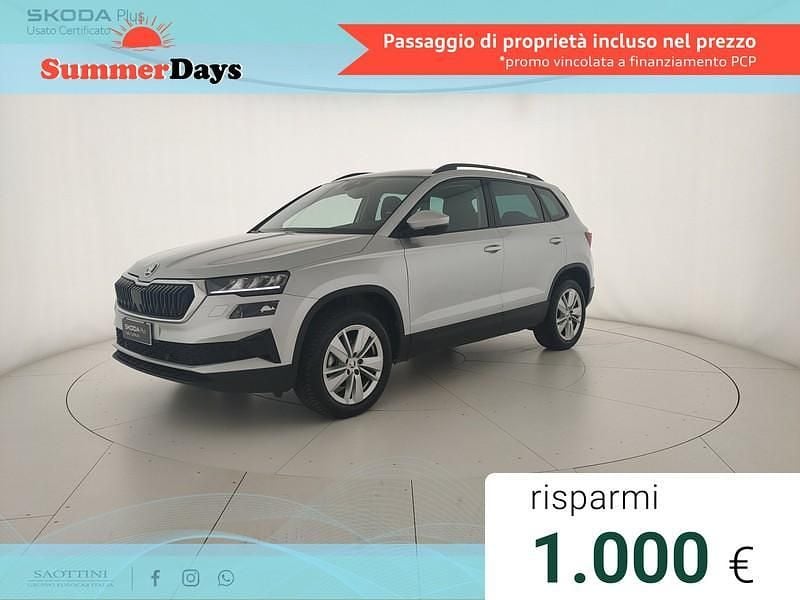 Argento brillante metallizzato Usata 2024 Skoda Karoq Selection SUV | 22.900 € (Ottimo prezzo) - Immagine 1/4