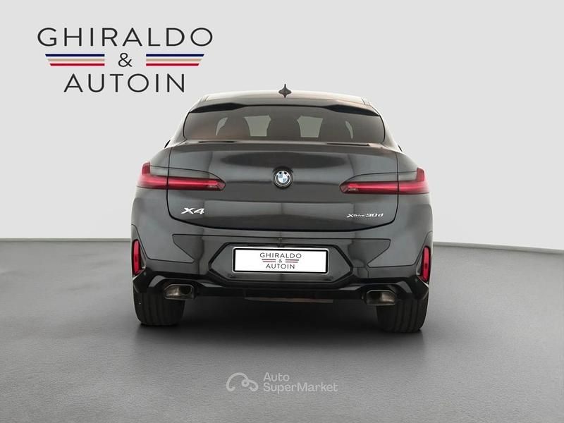 Usata BMW X4 M Sport 286 CV (210 kW) 2024 Nero SUV