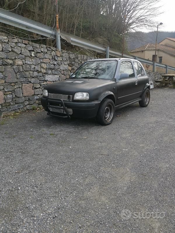 Usata Nissan Micra 1993 Nero Utilitaria