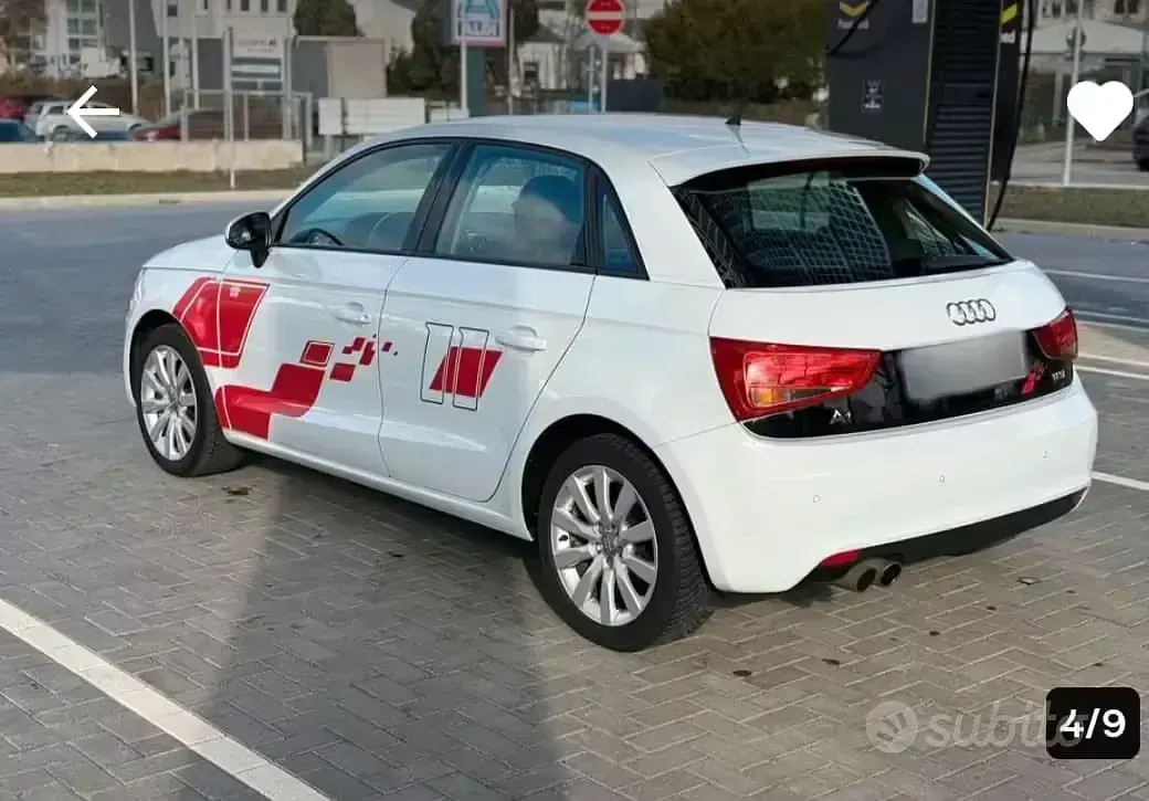 Usata Audi A1 140 CV (102 kW) 2013 Bianco Utilitaria
