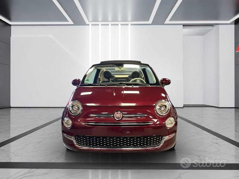 Usata Fiat 500C Dolcevita 70 CV (51 kW) 2021 Verde Cabrio