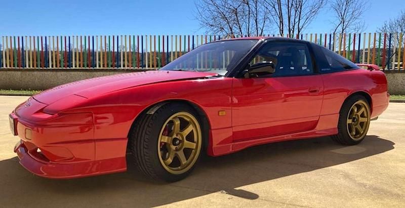 Usata Nissan 200 SX 315 CV (231 kW) 1990 Rosso Coupé