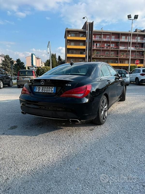 Usata Mercedes CLA200 2016 Nero Coupé