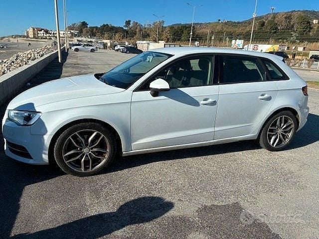 Usata Audi A3 Ambition 110 CV (80 kW) 2015 Bianco Berlina