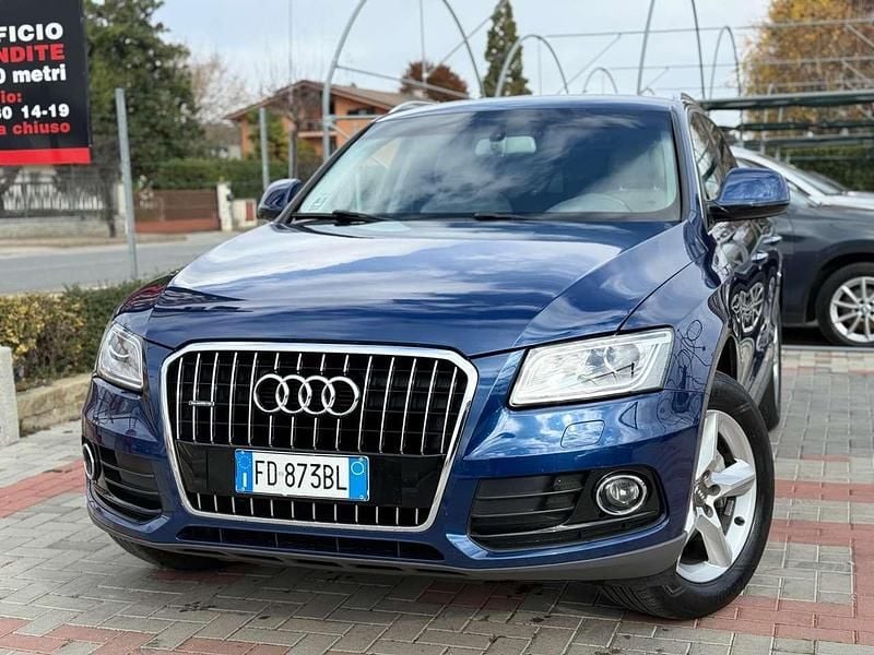 Usata Audi Q5 Advanced 190 CV (139 kW) 2016 Blu SUV
