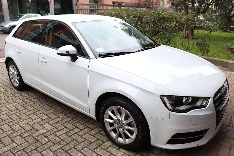 Usata Audi A3 Ambition 110 CV (80 kW) 2015 Bianco Berlina
