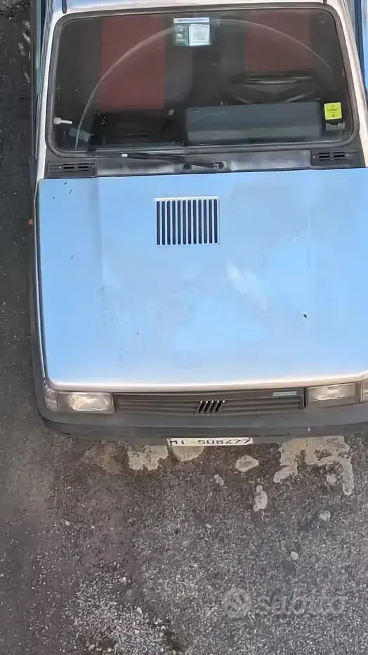 Usata Fiat Panda 34 CV (25 kW) 1991 Grigio Utilitaria