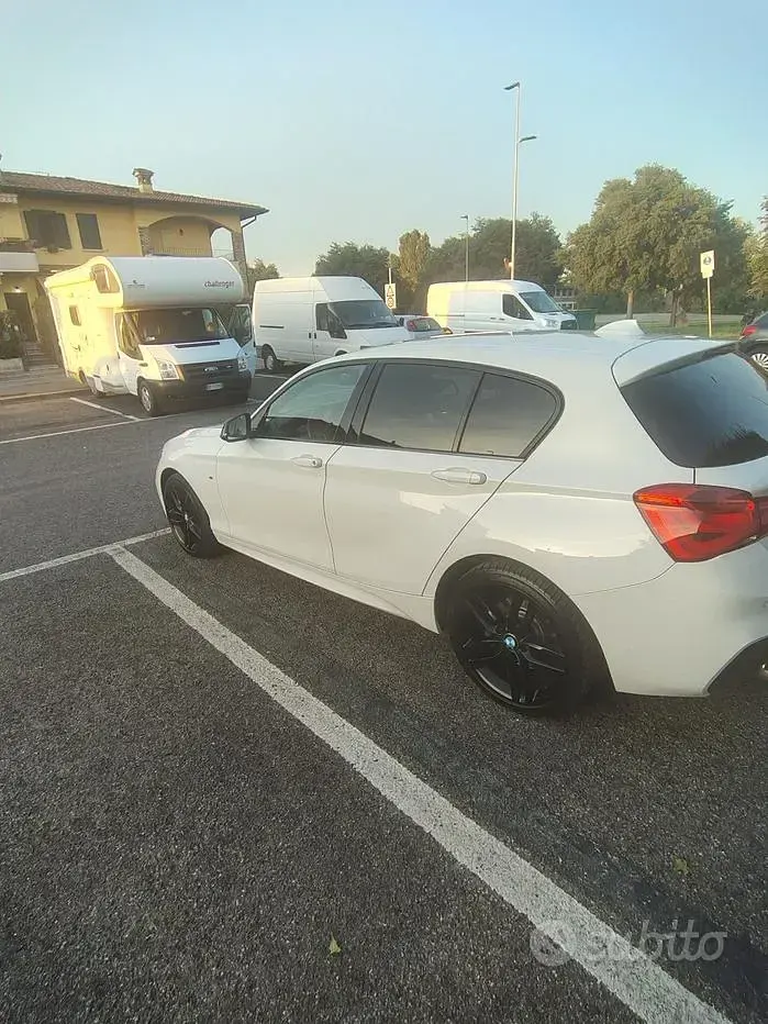Usata BMW 120 M Sport 190 CV (139 kW) 2017 Bianco Berlina