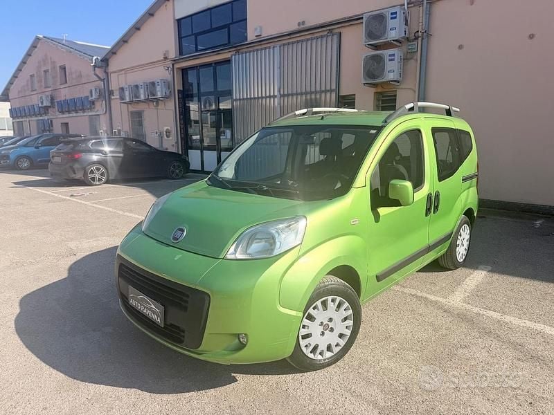 Usata Fiat Qubo Dynamic 77 CV (56 kW) 2012 Verde Monovolume