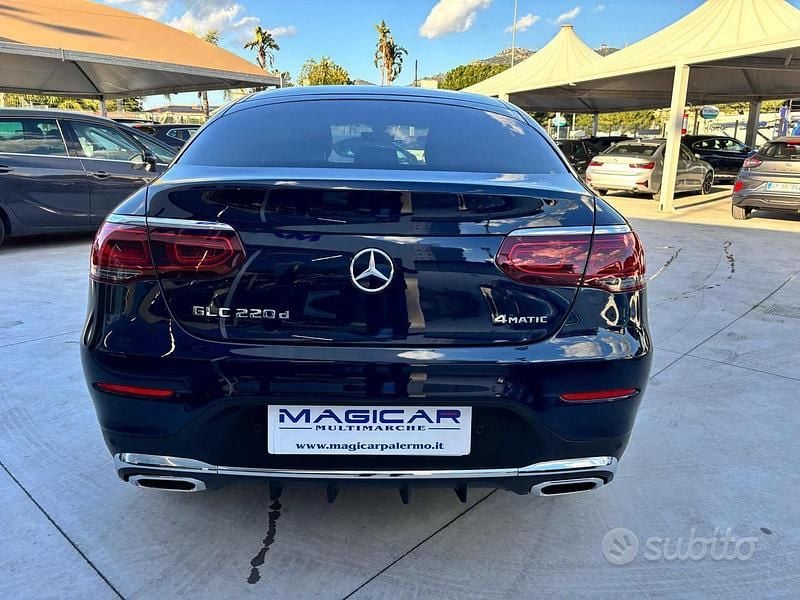 Usata Mercedes GLC220 Premium 2020 Blu Coupé