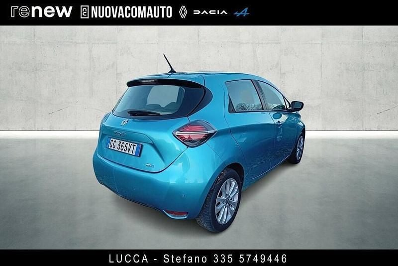Usata Renault Zoe Zen 100 kW (136 CV) 2021 Blu Utilitaria