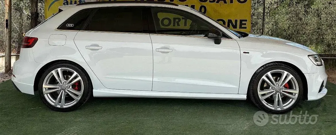 Brugt Audi A3 Comfort 150 HK (110 kW) 2017 Hvid Sedan
