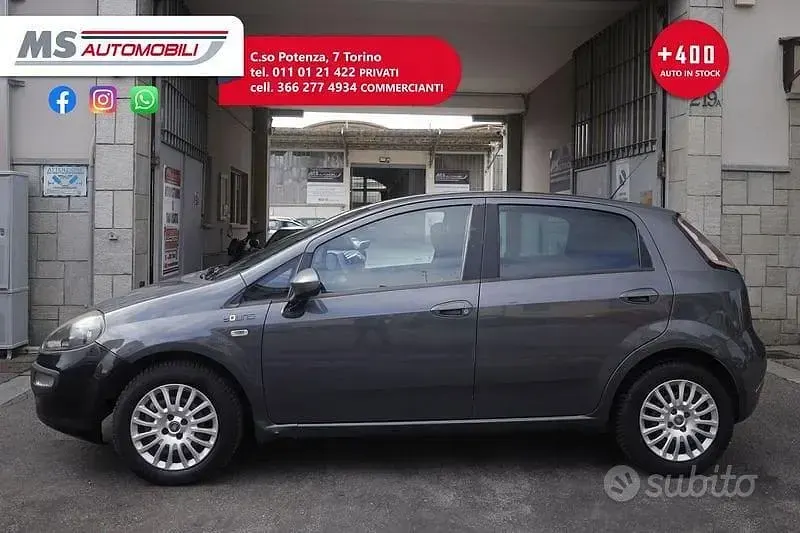 Usata Fiat Punto Evo 77 CV (56 kW) 2014 Antracite Utilitaria