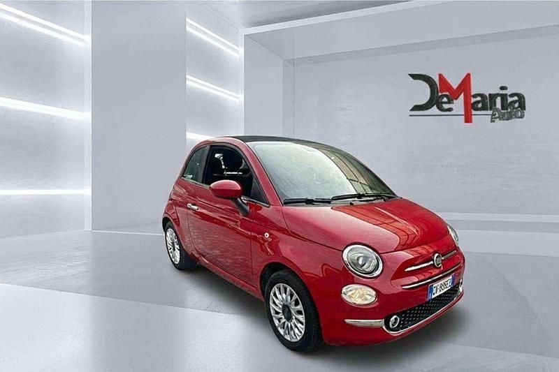 Usata Fiat 500C 70 CV (51 kW) 2024 Rosso Cabrio