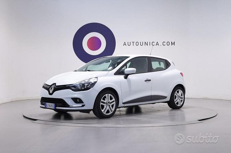 Usata Renault Clio V 76 CV (55 kW) 2020 Bianco Berlina