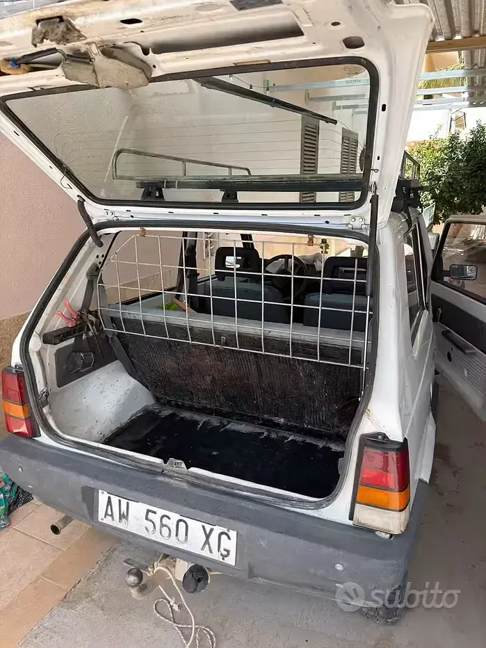 Usata Fiat Panda 4x4 54 CV (39 kW) 1998 Bianco Utilitaria