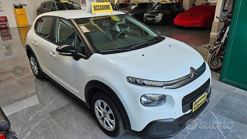 Usata Citroën C3 Feel 82 CV (60 kW) 2018 Bianco Utilitaria