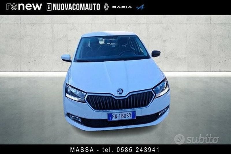 Usata Skoda Fabia Design Edition 75 CV (55 kW) 2019 Bianco Berlina