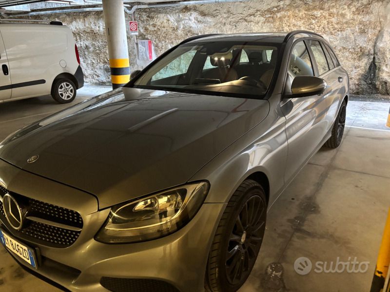 Grigio Usata 2015 Mercedes C200 Executive Station wagon | 9000 € (Buon prezzo) - Immagine 1/4