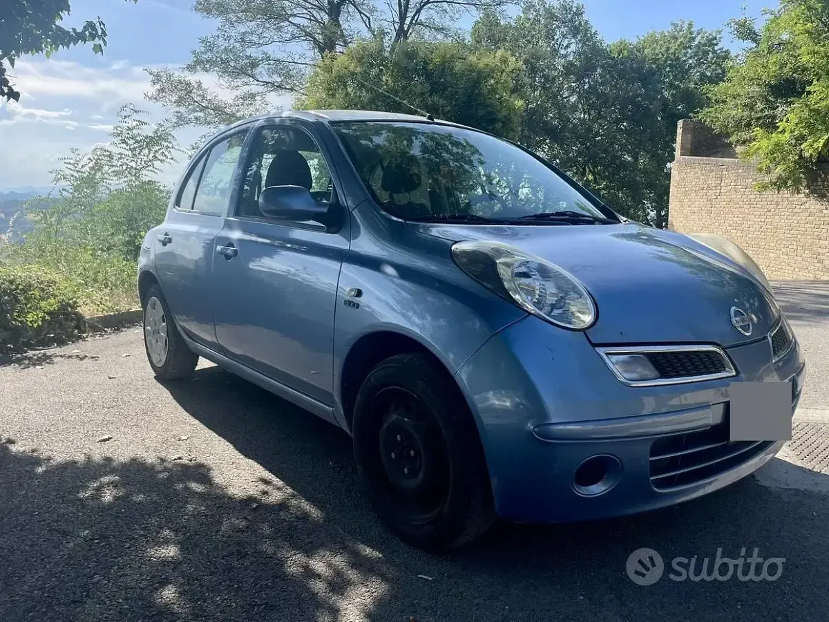 Usata Nissan Micra 78 CV (57 kW) 2009 Bluazzurro Berlina