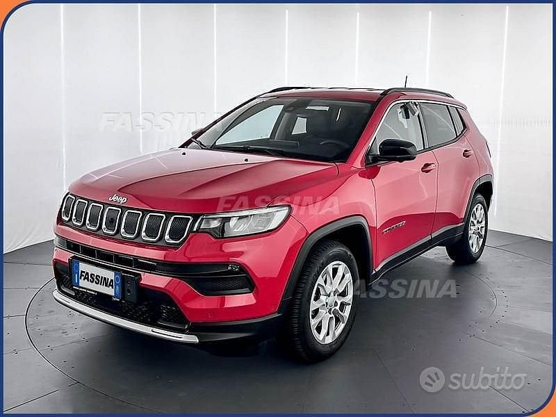Usata Jeep Compass Limited 131 CV (96 kW) 2024 Rosso SUV