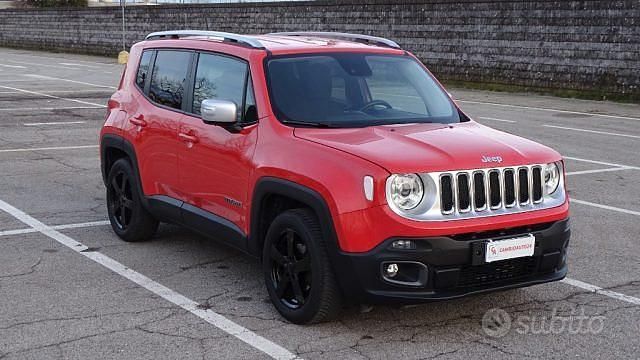 Usata Jeep Renegade Limited 140 CV (102 kW) 2014 Arancione SUV